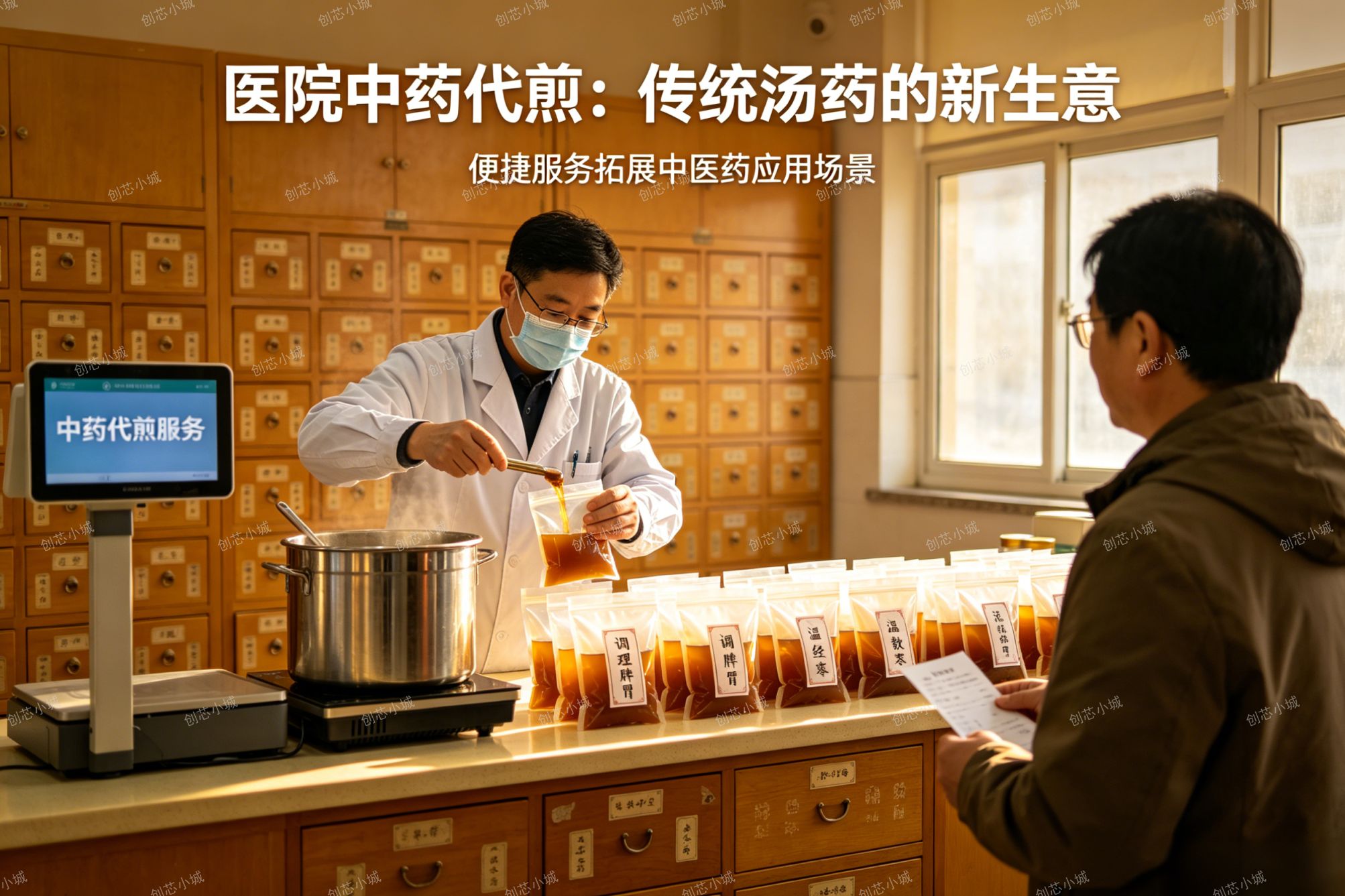 中药房那碗汤药，某医院熬出了新生意