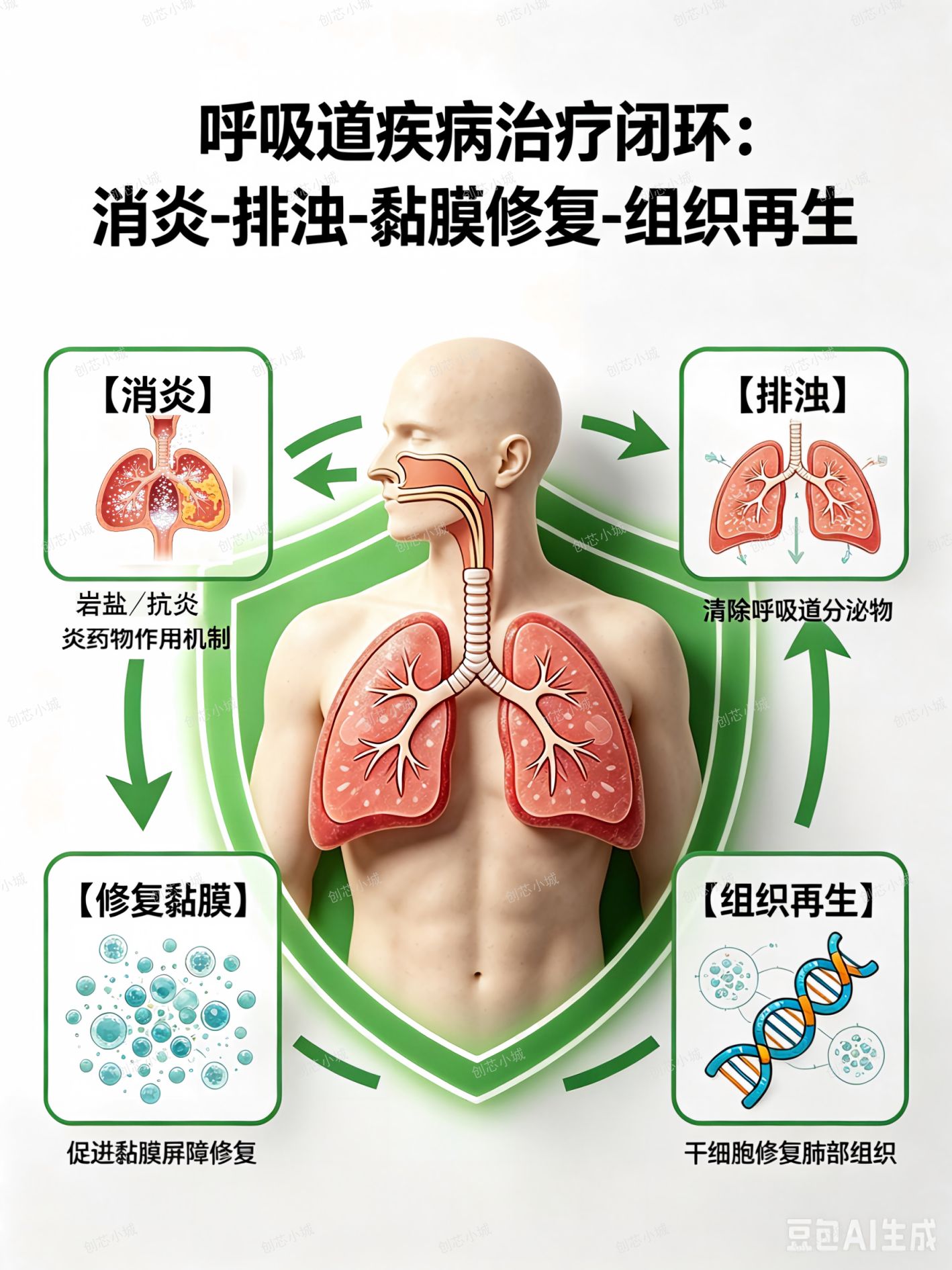 医院破解呼吸道反复问题的方案：岩盐气溶胶清肺养护